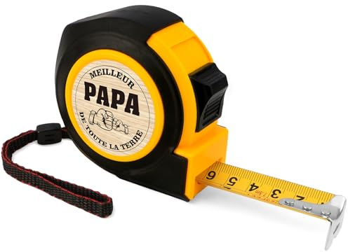Cadeaux Papa,Cadeau Fete Des Peres,Cadeau pour Papa,Original Cadeau Anniversaire Papa,Mètres Ruban,Idee Cadeau Fête Des Pères Personnalisé,Cadeau Homme Papa,Cadeau Noel Papa,Cadeau Anniversaire Homme