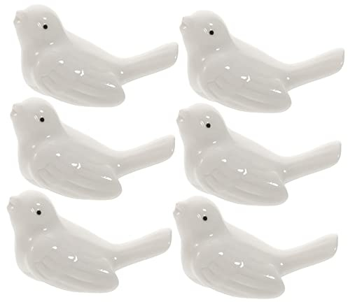 HOLIDYOYO 6pièces Repose- Oiseau Support Élégant pour Cuillères Et Couteaux pour Table à Manger Cuisine Et Restaurants