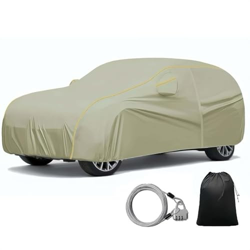 Full Car Cover Custom Fit for Dacia Duster 3 2024-2025 丨All Weather Exterior Car Cover Rain Snow UV Outdoor Protector Breathable Weather Protection Scratch proof
