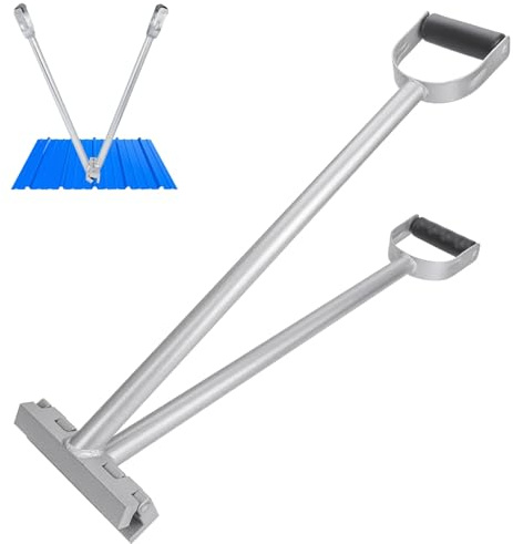Outil 2 en 1 pour joints debout, outil manuel robuste pour toiture, pince à cintrer les tôles métalliques, sertisseuse-plieuse pour clôtures, abris et bordures de toiture