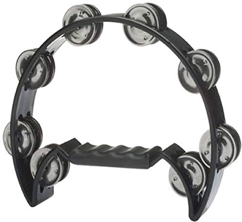 Stagg Cutaway/Jingle Tamburin 16 Jingle – Schwarz -inch Schwarz