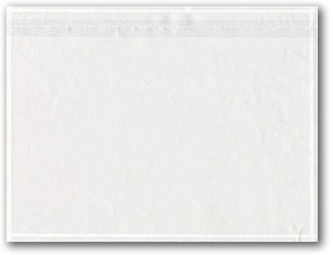 100 Dokumententaschen transparent ohne Druck DIN C5