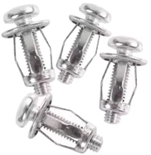 SPORTARC 10 x 20 Metall-Blütenblattschrauben, hohle Metall-Wandmuttern, geeignet für Wagenheber-/Schlossmuttern