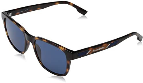 Lacoste L980SRG Goggles Dark Tortoise, 54 for Men, Green (Dark Tortoise)