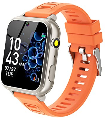 Smart Watch for Kids with 24 Puzzle Games, Camera, Video Recorder, Music Alarm, Calculator, Calendar, Flashlight, Pedometer, Birthday Gift for 3-12 Years Old Boys and Girls