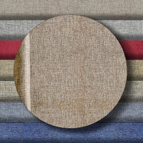 Polsterstoff 2x1,40 M. Polsterstoff Möbelstoff Meterware. Stoff für Sofa, Sessel, Kissen. Reißfest und Widerstandsfähig. Canvas Fabric Decorative (Dunkelbeige Farbe)