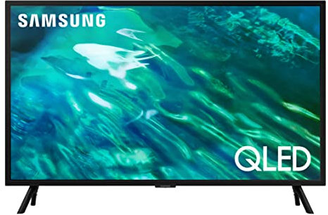 Samsung TV QE32Q50AEU QLED FHD, Smart TV 32 Quantum HDR, 100% Volume Colore, OTS Lite, Slim Design, Integrato con Bixby e Alexa , Google Assistant, Black (Ricondizionato)