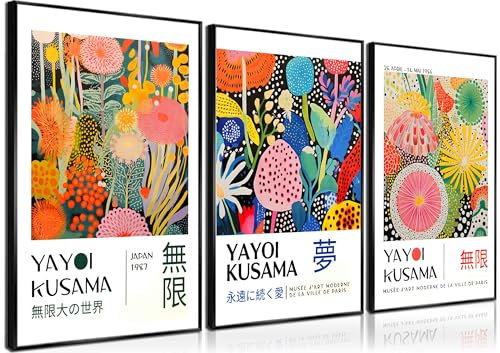 3 lienzos de moda para pared, abstractos japoneses y botánicos, pósteres de Matisse, impresiones para baño y cocina, decoraciones para galería, sala de estar, dormitorio