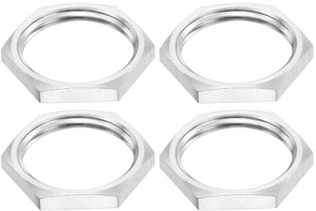 QUARKZMAN G3/4 Dado Bloccaggio Sottile Esagonale Raccordo Tubi, Fissaggio Femmina Controdado per Impianti Idraulici, Acciaio Inossidabile 304 4pz