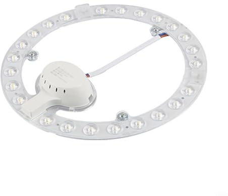 Led Ceiling Light Source, Round Ceiling Lamp Source Downlight Light Panel LED Module 2835 LED, Energy-saving And Environment-friendly(24W-monochrome)