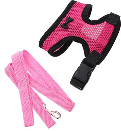 INOOMP Tragbares Verstellbares Hühnergeschirr Aus Atmungsaktivem Netzstoff Mit Leine Für Hühner Und Geflügel Bequemes Trainingsgeschirr Für Outdoor Und Themenpartys
