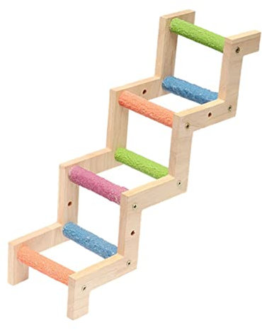 SEWOART Papagei Leiter Spielzeug Pet Store Vogel Ausbildung Leiter Vogel Schleifen Leiter Vogel Käfig Zubehör