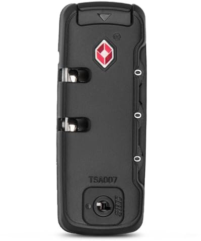 EMTPJAL TSA Approved Luggage Locks, 3 Digit Combination Padlock, High Security Travel Lock for Suitcase Bag Backpack Toolbox