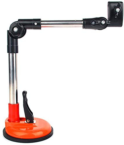 Pinza telescópica ajustable con ventosa, soporte universal portátil para protección de la lluvia y el sol, desmontaje rápido para el coche