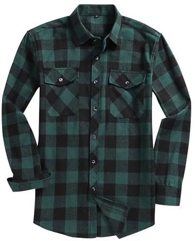 Générique Chemise À Carreaux Homme Chemisette Blanche Masculine Unie Décontractée D'été Coupe Régulière avec Poche a Costume Tunique Idéale pour Le Bureau Et Sorties Décontractées
