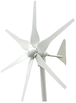 Aerogenerador Turbina eólica de 500W, 12V, 24V CA/CC, hoja reforzada, protección contra sobrevelocidad, turbinas eólicas arranque baja velocidad del viento(24V AC)