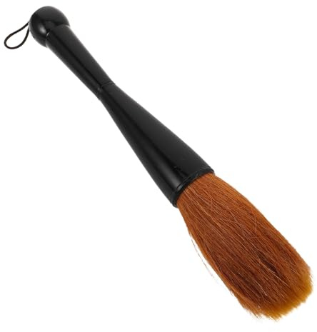 Gadpiparty Pluma de Pincel China para Caligrafía Diseño de Punta Ancha, Pelo Natural y Plástico, Excelente Control de Tinta para Práctica y Pintura de Caligrafía