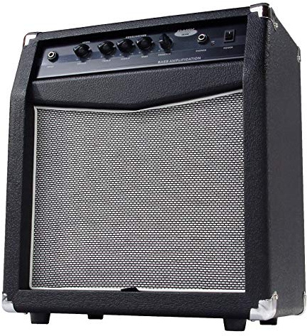 Classic Cantabile SB-300 Basscombo (Verstärker mit 60 Watt, 10 Speaker, 4-Band Equalizer, Bassreflex-Gehäuse)