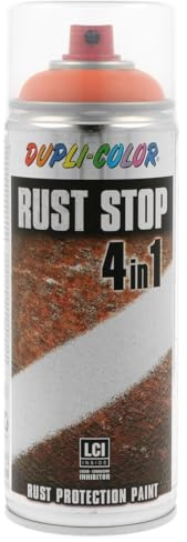 Dupli-Color 179297 Rust Stop Sprühdosen 400 ml, Reinorange Seidenmatt