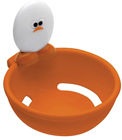 Joie Kitchen Gadget Eiertrenner Split aus Kunststoff in der Farbe Orange, Maße: ca. 6,5cm x 6,5cm x 7,5cm, 50841