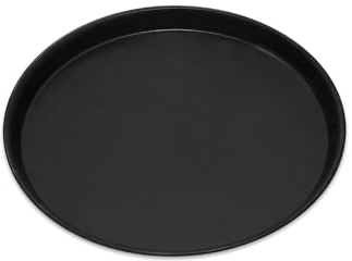 GRÄWE Teglia per pizza Ø 26 cm, rotonda, teglia per pizza in lamiera blu, resistente al calore fino a 400 °C, non rivestita, Made in Germany