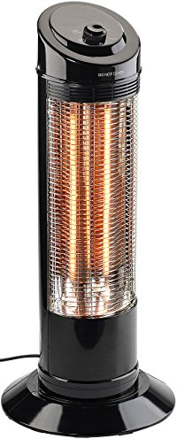 Sichler Haushaltsgeräte Infarotheizung: Infrarot-Heizstrahlersäule mit Oszillation, 600/1.200 Watt (Heizstrahler Innenraum, Heizstrahler Säule, Infrarotlampe)