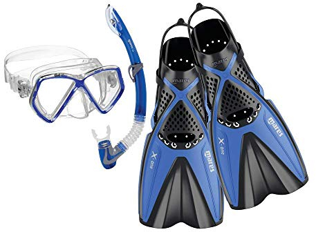 Mares Schnorchel-Set X-One Pirate, Blue, XS, 410759
