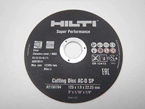 HILTI FLEXSCHEIBE TRENNSCHEIBE 125x1,0mm SP EDELSTAHL METALL (1)