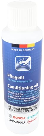 sparefixd Stainless Steel Cleaner Conditioning Oil to Fit Bosch Oven Cooker