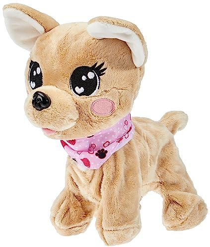 SIMBA Toys 105893500026 Chichi Love Interaktiver Hund Baby Boo, 30 cm, Grau
