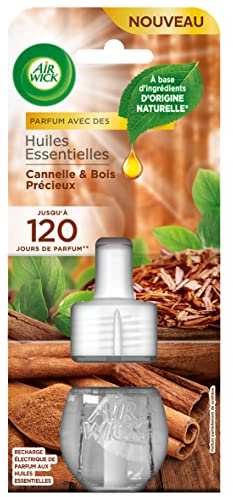 Airwick Recharge Electrique Canelle Aux Huiles Essentielles Et Origine Naturelle 19 ML