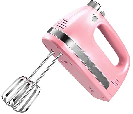 Samnuerly Sbattitore Elettrico a Immersione, 5 velocità 350 W Potente Frusta Portatile per la Cottura in Cucina, con Bastoncini per Uova e Bastoncini per Panna montata, Torte, impasti, ECC.