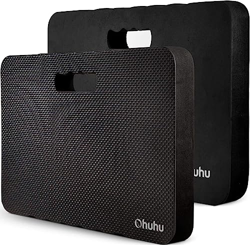 Ohuhu Cuscino per Ginocchia Premium Ginocchiere da Giardinaggio 2 Pacchi Perfetto per Officina, casa o Giardino, Ginocchiera per baby doccia, Pregare Ginocchiera 42 x 26 x 4 cm