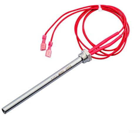 Bastone per camino, 350W Asta di accensione per camino, Accensione Hot Rod Stufa a pellet di legno, Asta di accensione per riscaldamento Accessori per camino