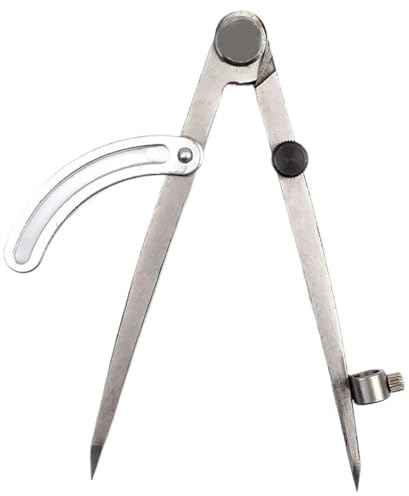 myziji Steel Wing Divider Pencil Marking Compass-Circle Maker Adjustable Scriber Craftsman Architect Student Carpenter