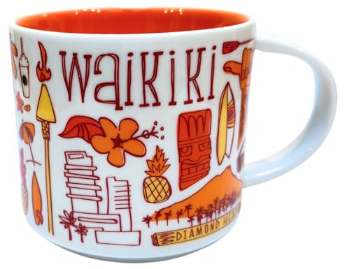Starbucks Been There Series Waikiki Mug en céramique, 414 ml