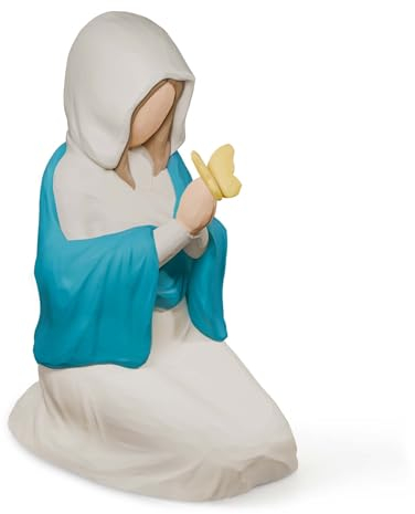 IDISON Estatua de la Virgen María, Regalos católicos, Regalos religiosos para alentar y Curar los Mejores Deseos para Las Mujeres, Regalos de confirmación de Resina para niñas Adolescentes