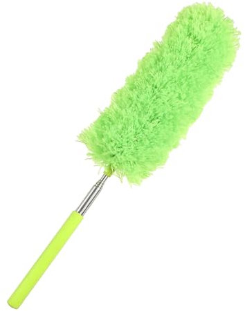 Extendable Feather Duster, Scalable 35-80cm Bendable Head Clean Dust Cars Blinds Chandeliers