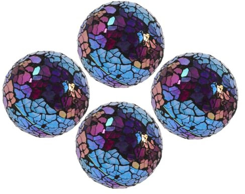 GLEAVI 4piezas Bolas De Decorativas Bola para Centro De Mesa Adorno De Mesa para Comedor