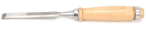 MasYosh Cincel de Carpintero, Hoja de Acero de Aleación de Cromo Vanadio de 14 Mm con de Madera para Carpintería, Bricolaje, Perforación de Agujeros de Madera