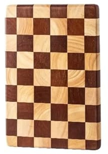 Tagliere in legno for giunzioni, scacchiere for il bancone della cucina, gadget for tagliare frutta e verdura(S)