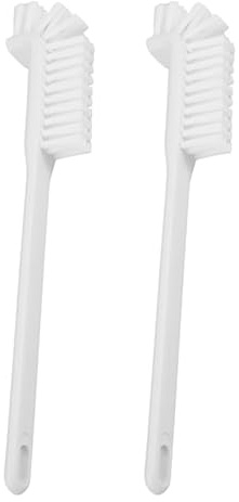 Kichvoe Multipurpose Kitchen Cleaning Brush 2-Pack Long Handle Soft Bristles for Juicers Soymilk Machines Blenders and Small Appliances
