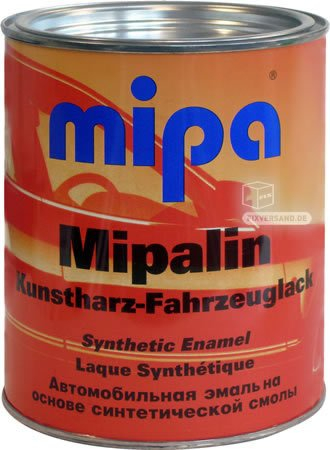 Kunstharz Decklack Lackfarbe Mipalin Fahrzeuglack, RAL 9010, Reinweiss, 1 Ltr.