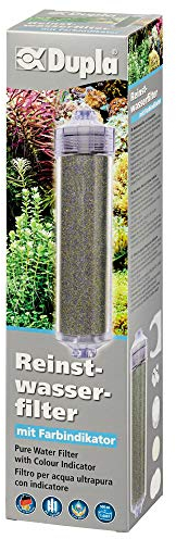 Dupla Reinstwasserfilter mit Farbindikator I 500 ml I Wasserfilter für Aquarien I Aquariumfilter zur Entfernung von Silikaten, Nitraten, Schadstoffen und Salzen I Aquarium Wasseraufbereitung