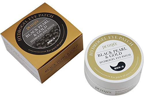 *Petitfee* Blackpearl&gold Hydrogel Eyepatch. Eye Patch60ea by Petitfee