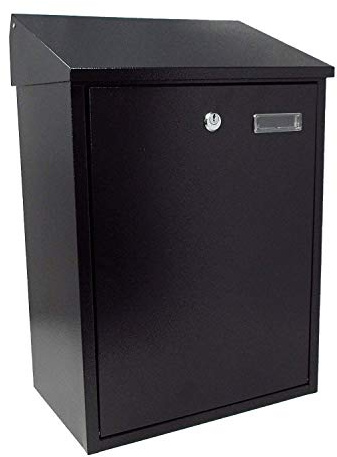 DWD (TM) Large Outdoor Wall Mounted Letter Mail Post Box