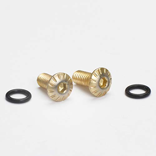 Custom Torx Grip Screws â.“ Gold Finish, Compatible with CZ 75 & 85 Grip Panels (Set of 2)