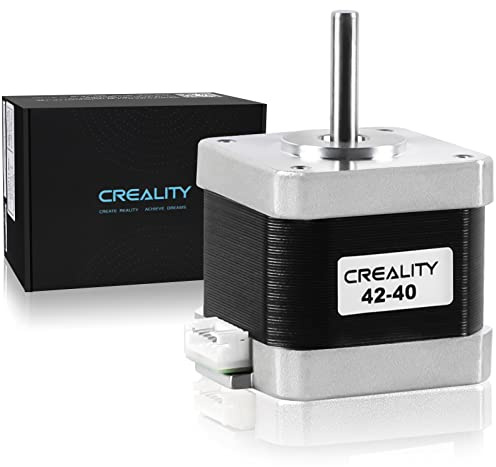 Creality Offiziell 42-40 Schrittmotor, 3D Drucker Schrittmotor 2 Phase 1A 1,8 Grad 0,4 N.M, für 3D Drucker Extruder, für CR-10 Serie und Ender-3 Serie E-Achse