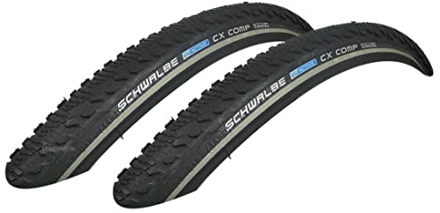 2X Schwalbe CX Comp 35-622 Drahtreifen K-Guard 28x1.35 Fahrradreifen Mantel Tire