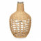 Garrafa Decorativa Marrón Cristal 17 x 31 x 17 cm (4 Unidades)